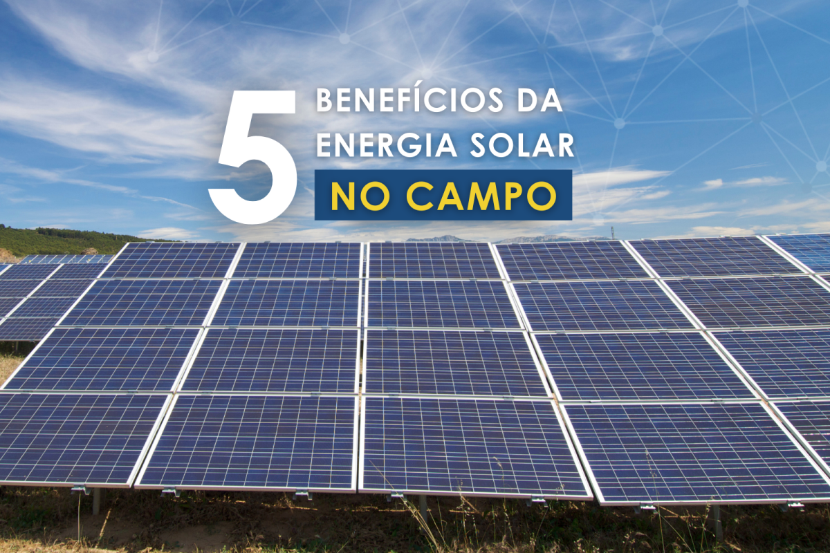 5 Benefícios da Energia Solar no Campo