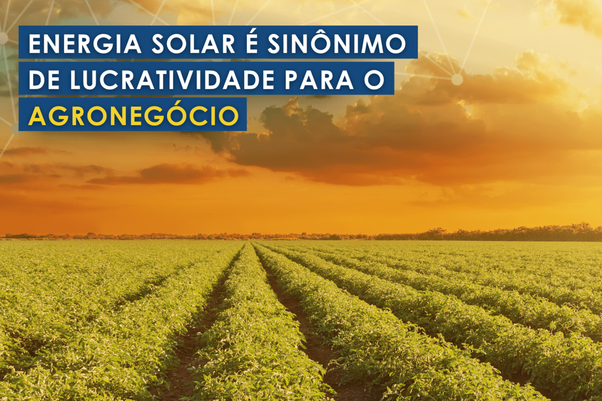 Energia Solar é sinônimo de lucratividade para o Agronegócio